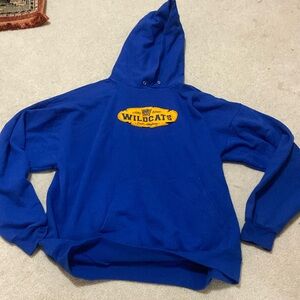 Blue vintage hoodie